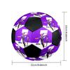 1 PZ Cristiano Ronaldo Dimensione del bordo 5 pallone da calcio PrahaPallone da calcio indoor Colorato Per tutte le età Cucito a macchina PVC Pronto per la competizione Resistente Alto rimbalzo