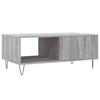 Vidaxl Coffee Table, Sonoma Grey Oak 90X50X36.5 Cm, Wood-Based