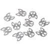 Pack of 10 Stainless Steel Charms Dog Bull Dog Head Pendants French Bulldog Doggy  For Necklace