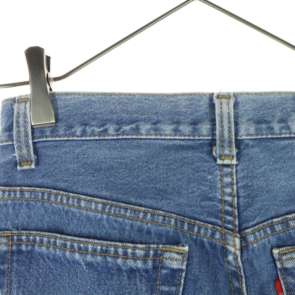 Levi's 80s 90s USA 501 button back 552 old Straight denim pants w28 blue Men's Used