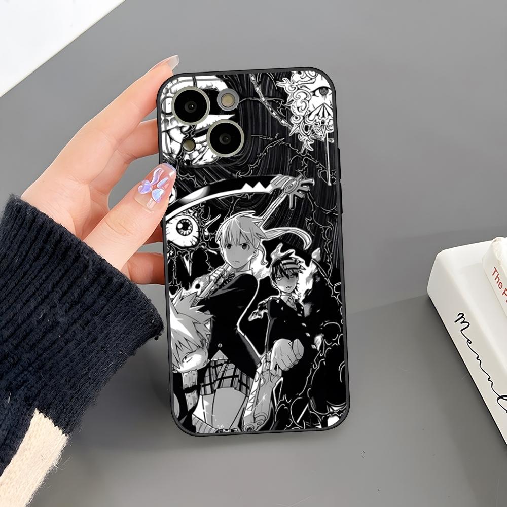 S-Soul Eater Phone Case For Iphone 17 Air 15 Pro Max 14 Pro 16 Plus 12 13 11 Xr X Xs 8 7 Plus Back Cover
