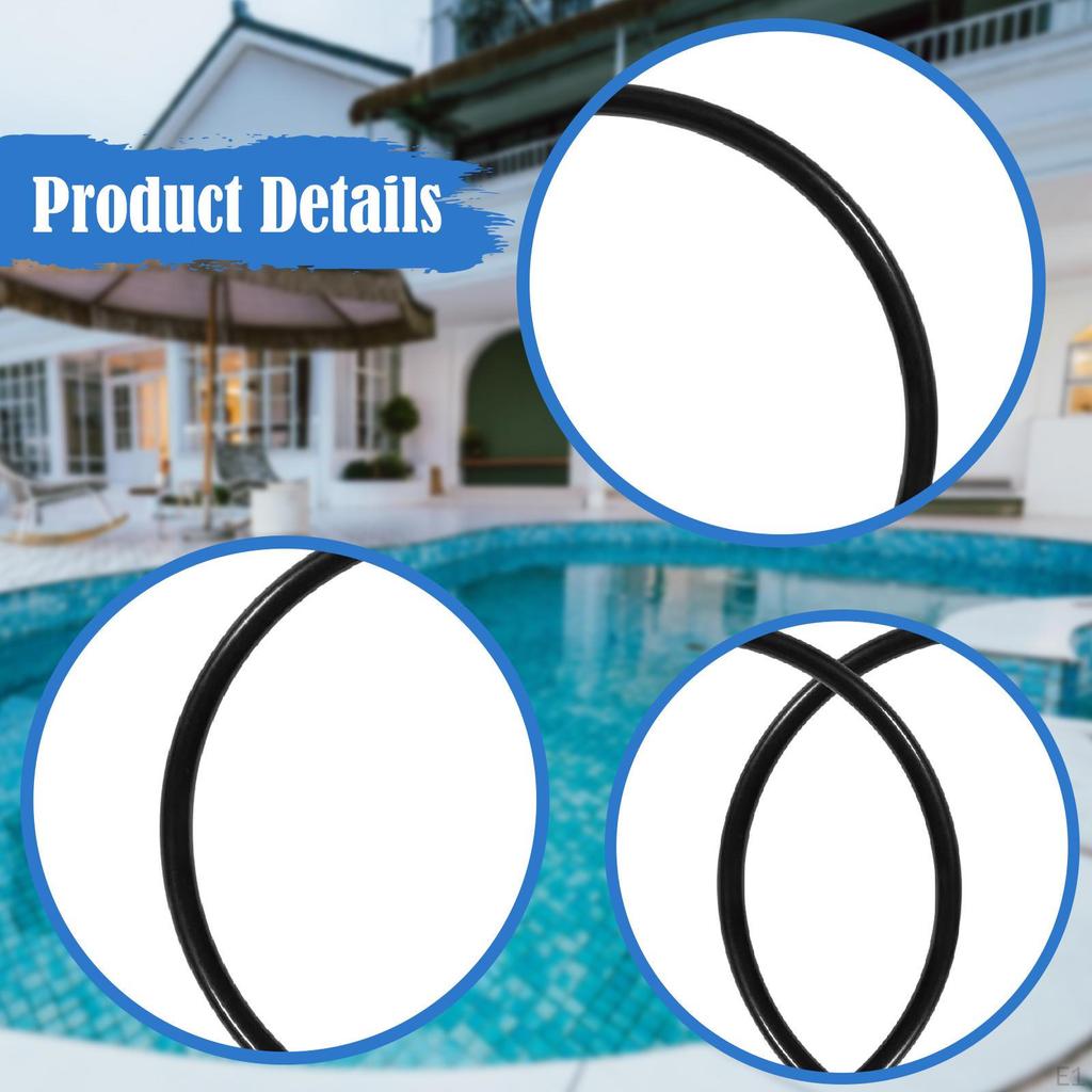 2Pcs Pool O Rings R0502300 Part Replacement Spare Aboveground System Maintenance Component