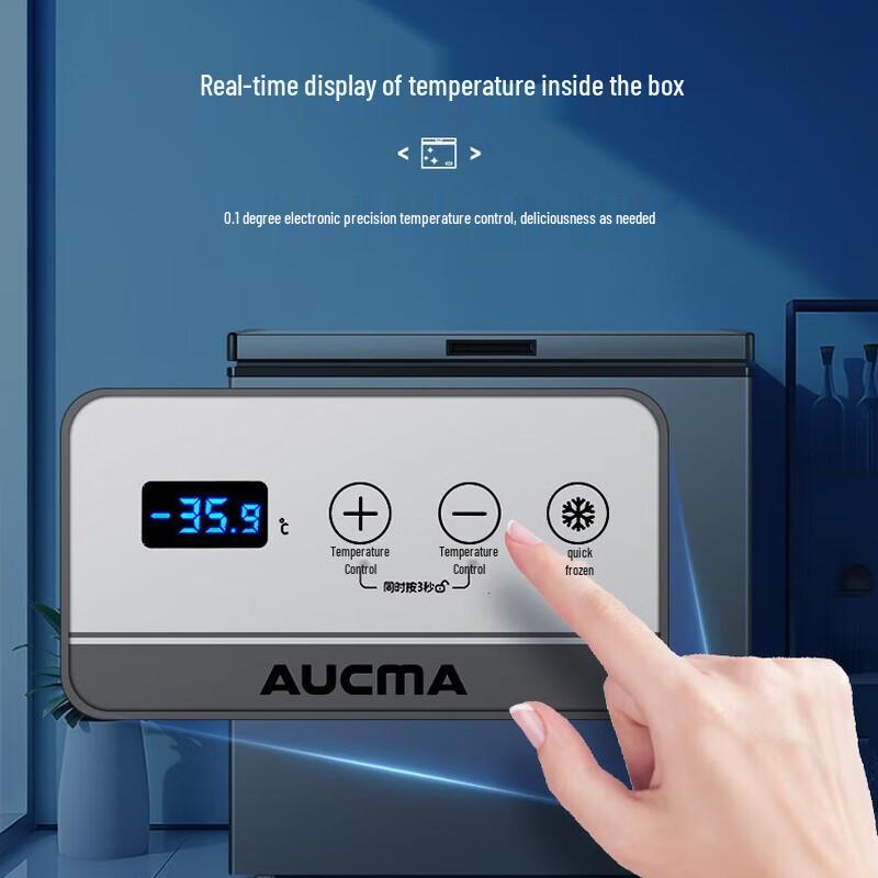 AUCMA Household Single-Temperature Chest Freezer