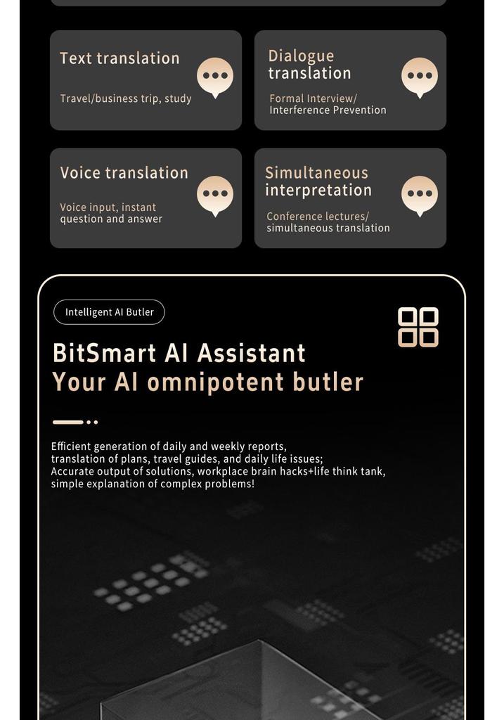 Drip Ear AI Smart Translation Bluetooth Earphones: Seamless Translation and Ultra-Long Battery Life for Sport Enthusiasts.
