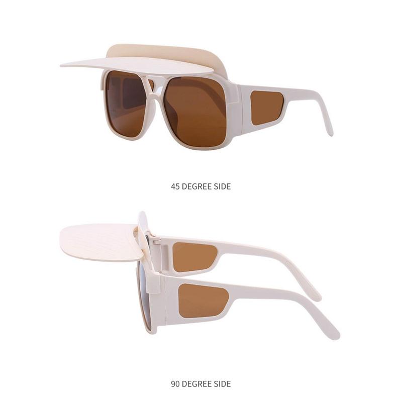 Sunvisor Sunglasses For Women Hat Brim Sunglasses Sun Protection Comfortable And Detachable Cycling Glasses Stable And Funny