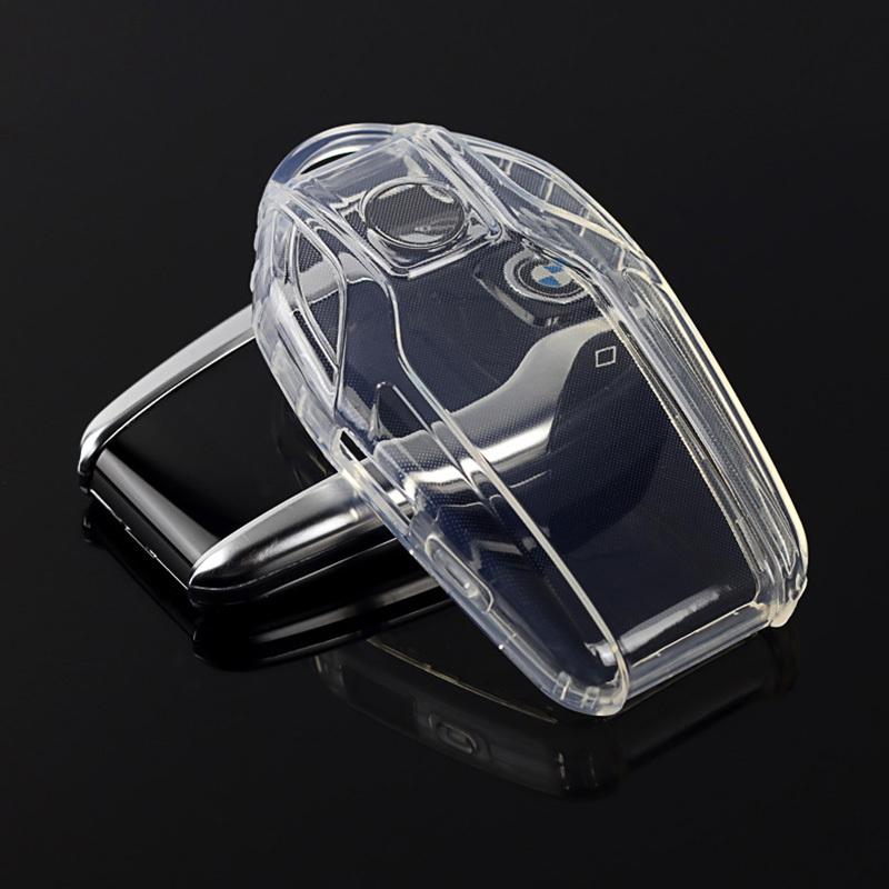 Transparent Soft TPU Remote Car Key Cover Case For Bmw X5 G05 g30 X3 G01 G31 X4 G02 G32 I8 X7 M5X F20 Keyless Car Accessories