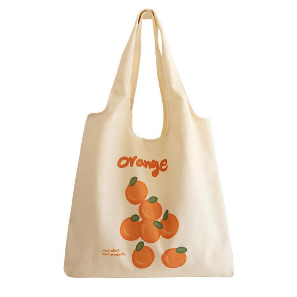 Foravana Women's Canvas Tote Bag, Large Capacity Shoulder Bag, Shopping Bag, Canvas Tote, A4 Size, Shoulder Bag, Eco Bag, Large, Lightweight, Plain,