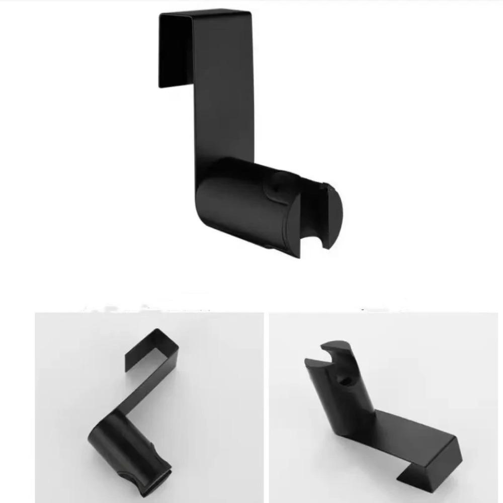 1PC Stainless Steel Bidet Sprayer Holder Toilet Shower Hook Hanger Bathroom Wall Mount Bracket for Hand Shower Attachment