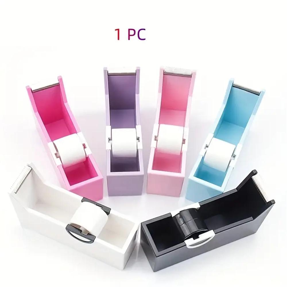 Eyelash Extension Tape Holder Base Lash Adhesive Tape Cutting Dispenser Grafting Lash Rotating Adhesive Tape Cutter Makeup Tool