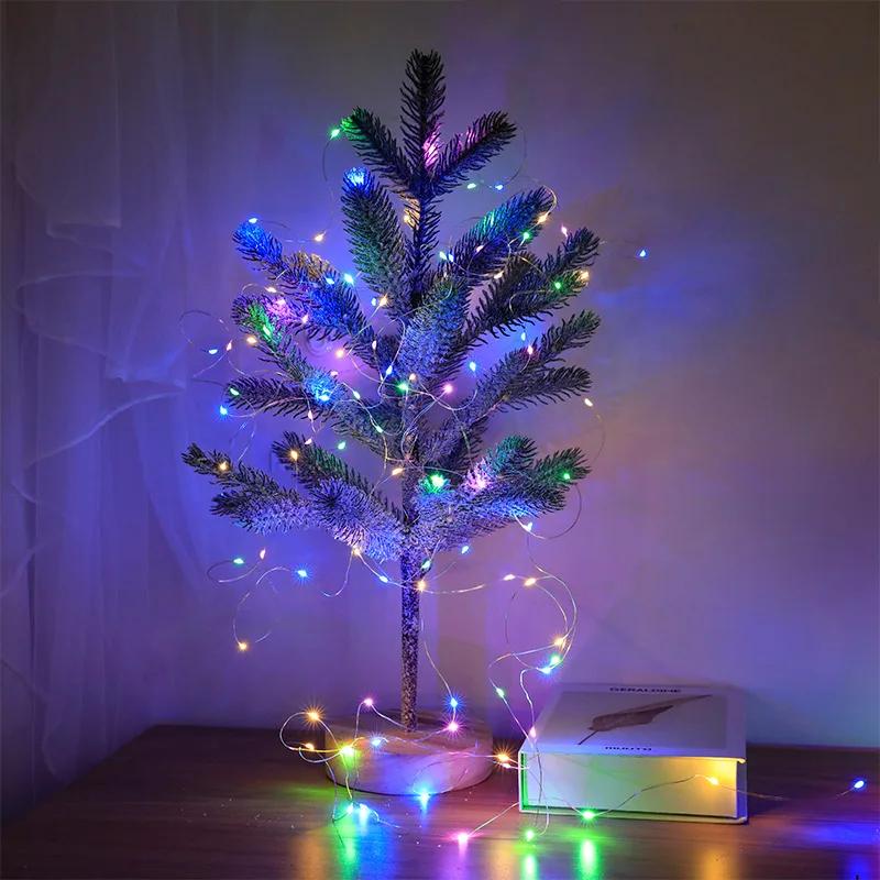 5M/10M USB Fairy Light New Year LED Christmas Light Waterproof Copper Wire String Light for Wedding Garland Party Curtain Light