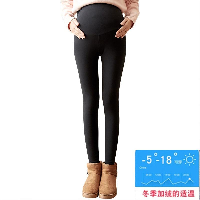 

Беременные женщины осень и зима большой размер средний и длинный золотой бархат начес утолщенный свитер весенний костюм золотой бархат теплый базовый топ XXXL 165-92.5 kg