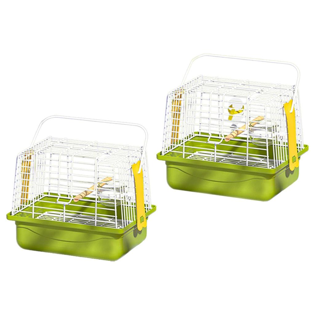Bird Carrier Travel Cage Bird Carry Transport Small Bird Travel Cage Carrier for Outdoor Adventure Shopping Vet Visit Parakeets