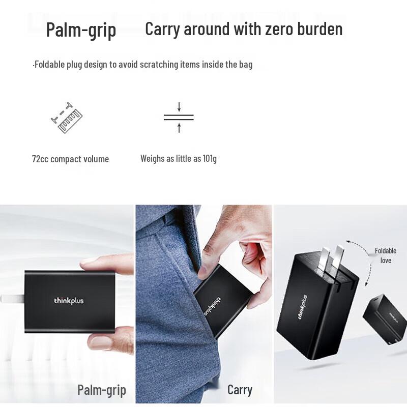 ThinkPlus 65W USB-C PD Fast Charger