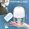Outdoor Cooking 13*8*8cm Efficient Food Chopper Compact Electric Garlic Chopper Food Processor Quick Meal Prep