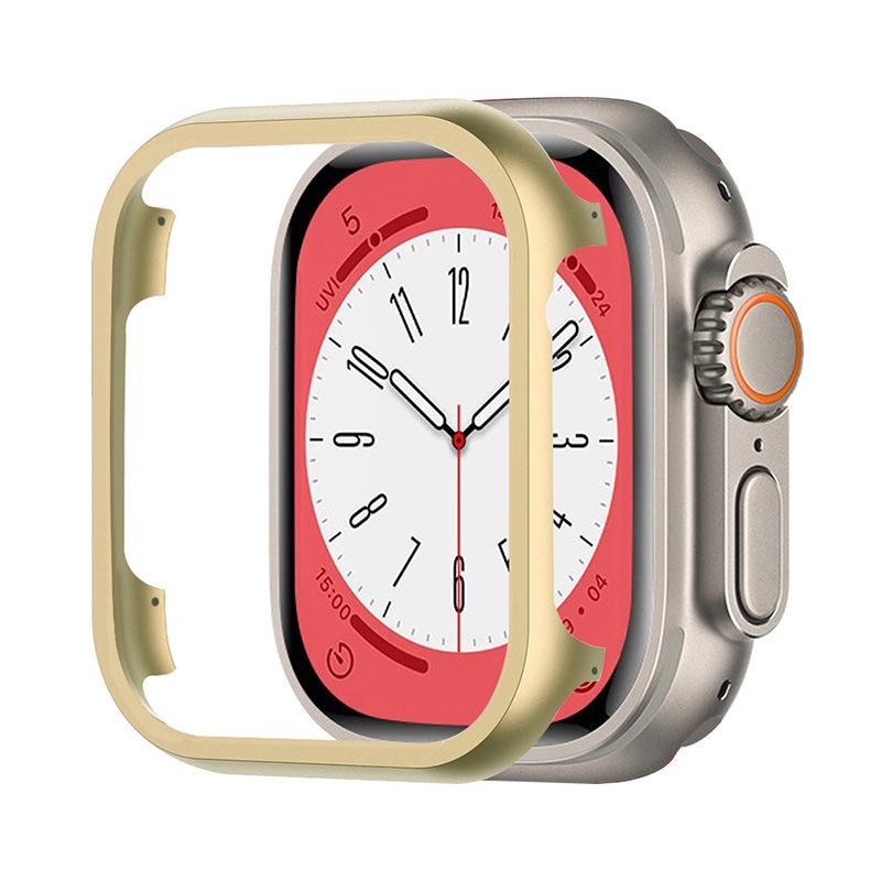 Aluminum Alloy Case For Apple Watch Ultra 3 49mm 11 10 9 8 7 46mm 42mm 45mm 41mm Protective Frame iWatch 6 5 SE 44mm 40mm Shell