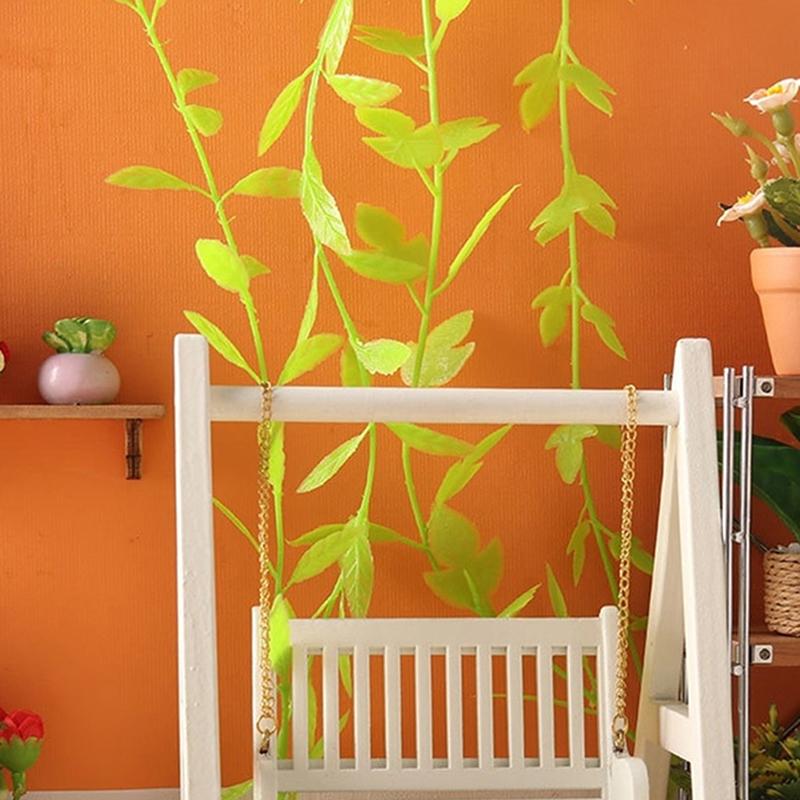 1Pc 1:12 Dollhouse Miniature Flower Vine Gardening Plant Ornament Decor Toy