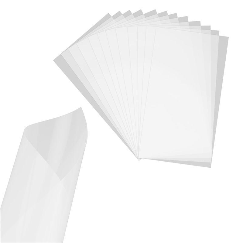 

ABUL-12 Sheets 10-Mil Blank Stencil Sheets 12 X 24 Inch Milky Translucent PET Blank Stencil Making Sheet Mylar Sheet Blank белый