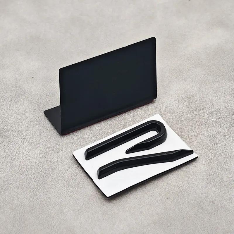 3D Metal R Logo Emblem Car Rear Trunk Sticker Front Grill Badge For Polo MK8 Passat Tiguan CC Golf R Accessories