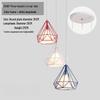 Oeny Nordic Diamond 3-Head Pendant Light
