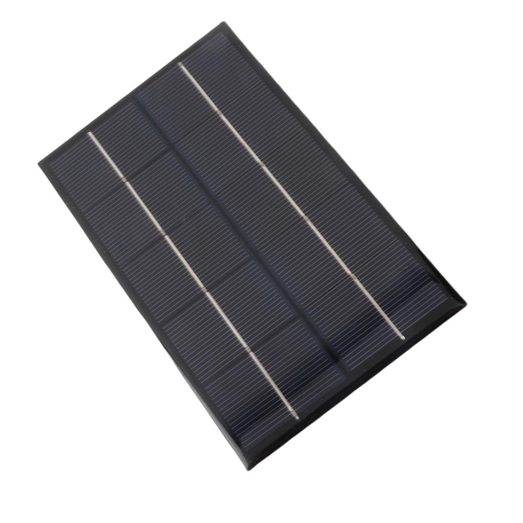 1,9W 5V Mini Polysilizium Solarmodul Solar Outdoor Camping Batterieladegerät DIY Teile