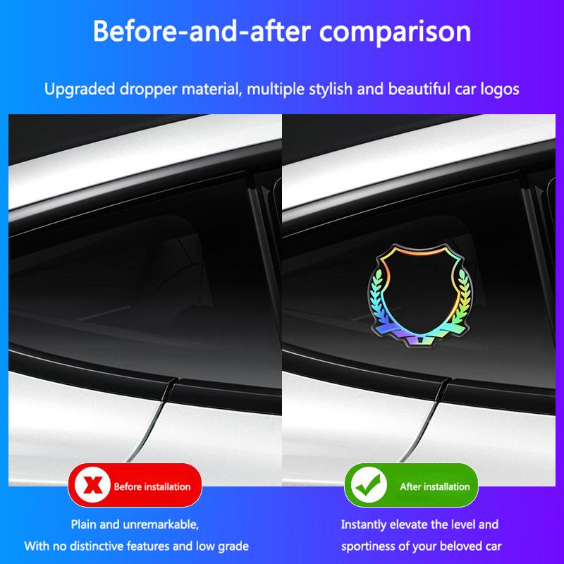 AAAXF1 For BMW Reflective Decoratin Sticker Car Window Fairing Sidebar Decal BMW M F10 F20 E83 E90 E92 E93 X1 X5 X6 F30 G03 E43 E53 E84