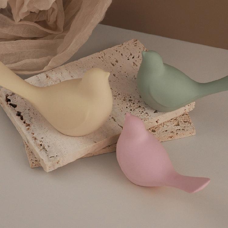 Resin Crafting Mold Candle Moulds Bird Shape Craft Mould Silicone Texture Handmade Supplies Suitable for Making Ornament
