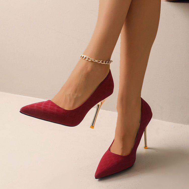 Women's Luxury Pointed-Toe High Heels, Spring 2026 Collection, Comfortable Fit, Thin Heel, Large Sizes Available.