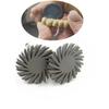 6Pcs/Pack Dental Composite Polishing Diamond System Disc Oral Hygiene Teeth Polishing Kits Spiral Flex Brush