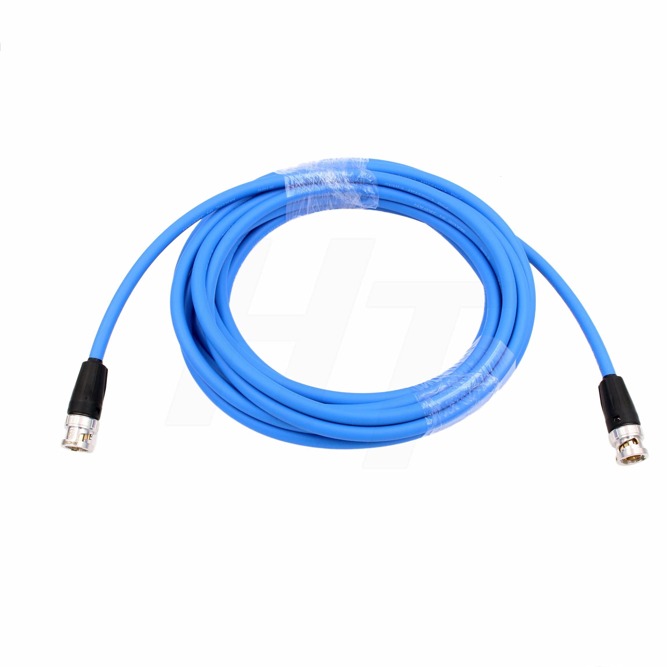 

HT 12G 4K Raw SDI Coaxial Video Cable BNC to BNC Canare 75 Ohm Flexible Shielded 5M Blue for Camera Monitor Recorder LV-61S синій