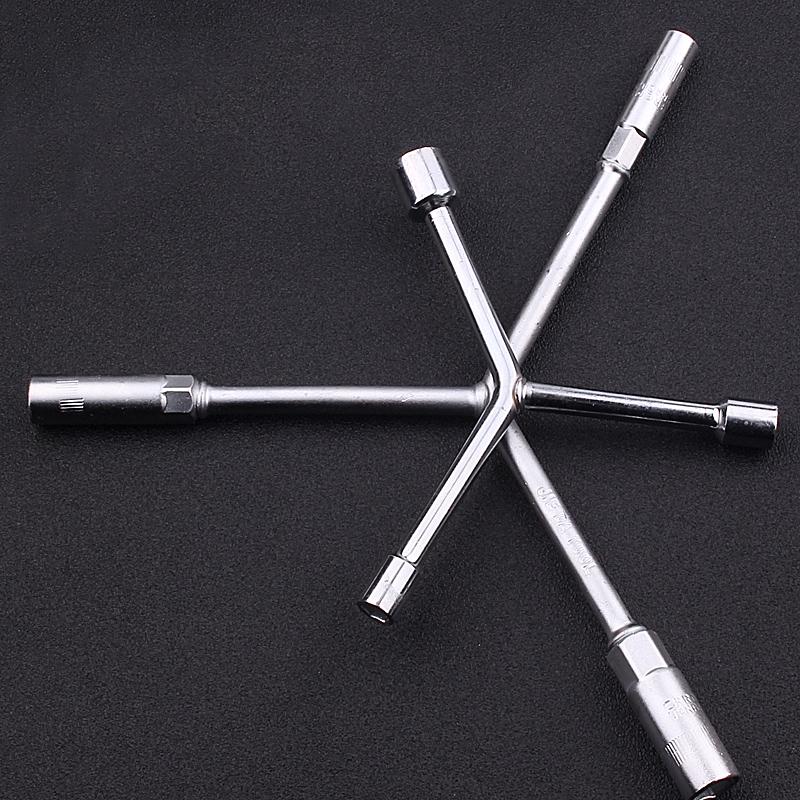 Multifunctional Y-Type Triple Socket Wrench Set for Motorcycles