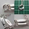 [Used] TIFFANY/Tiffany 925 Open Heart Pendant/Necklace/g464-56