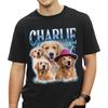 DIQADILA Custom Pet Face Vintage Version 1 - Personalized Custom Unisex Tee