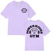 Powerhouse Gym Logo Graphic T Shirts Unisex Wounisex Olympia Fitness Short Sleeve Tshirts Summer Pure Cotton Vintage Unisex Tshirt Tops