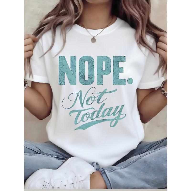 Plus Size Women Oversized Graphic Tee Round Neck Short Sleeve Relaxed Fit Casual All Season Holiday Top