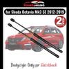 2pcs Rear Tailgate Damper for Skoda Octavia Mk3 (5E) Hatchback 2012- WITH SPRING Trunk Boot Gas Charged Gas Lift Support