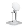 Aluminum Alloy Magnetic Phone Stand: Foldable, Height Adjustable, Multi-functional Desktop Holder for Live Streaming