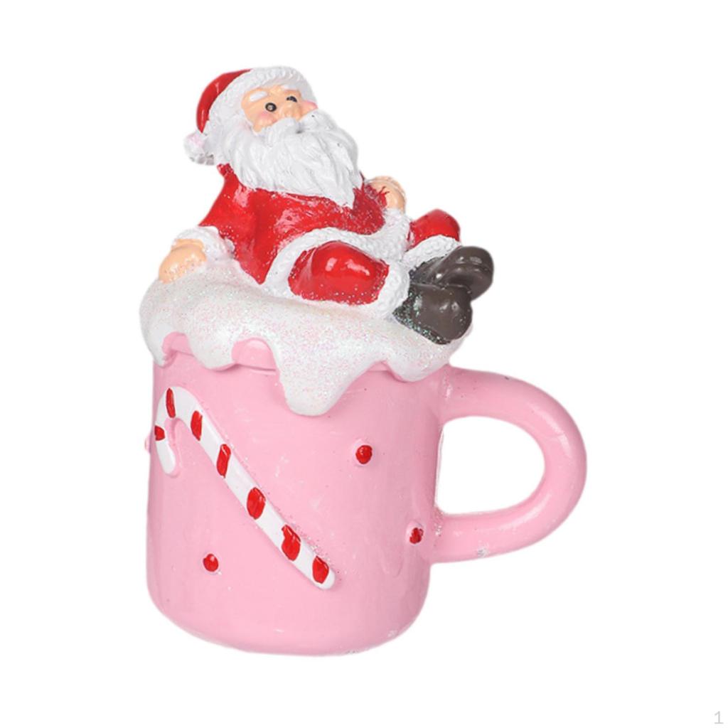 Christmas Figurine Resin Sculpture for Home And Office Decor