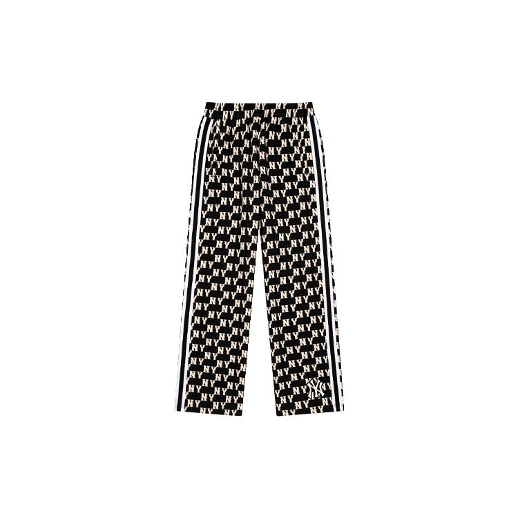 MLB Casual Pants Unisex Black Moderate Wide Leg Pants 3APTM0431-50BKS S