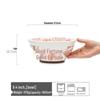 ZISIZ Chinese Ceramic Large Soup & Noodle Bowls (2-Piece Set)