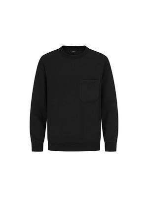 AND Z Men'S) Scuba Pocket Sweatshirt_Bzf1Tr1101Bk