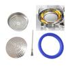 Silicone Group Gasket Water Distribution Mesh Metal Material Coffee Machine Part Sealing Rings for E61 Coffee Machine