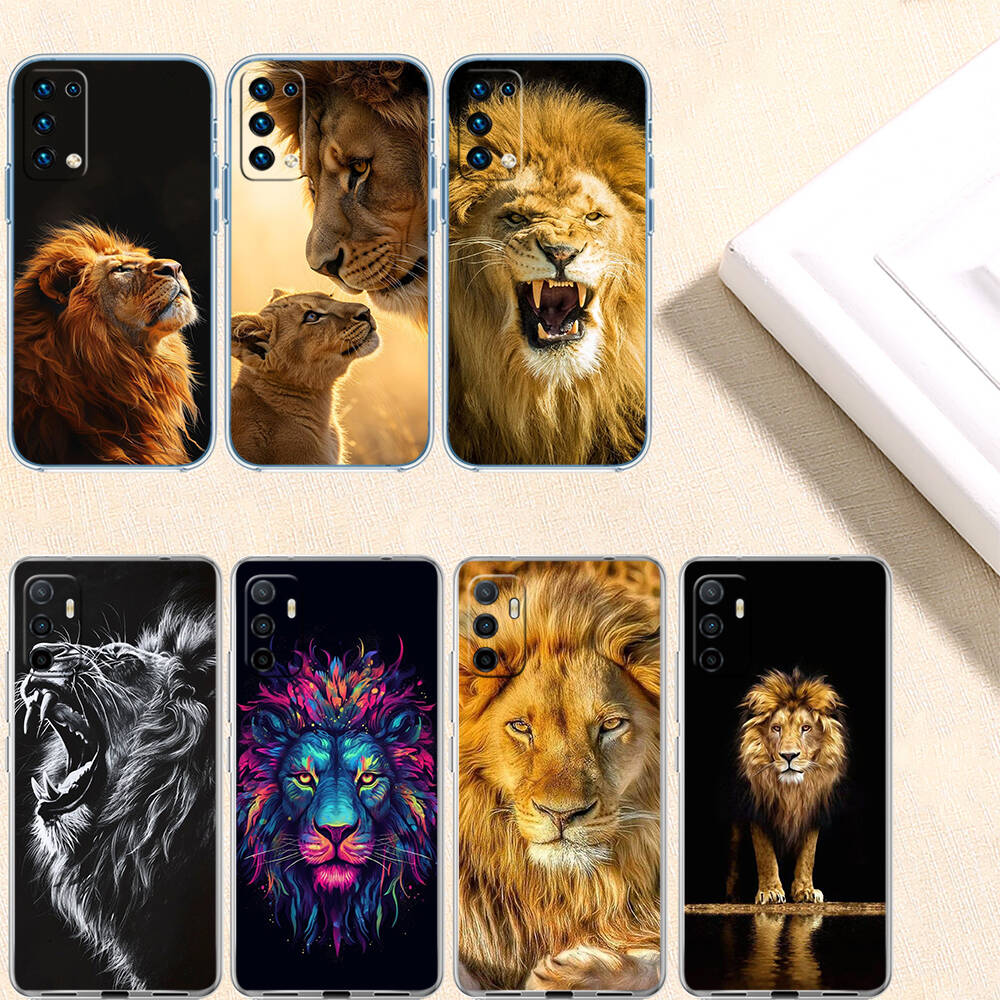 Animal Lion Phone Case for Motorola Edge 20 30 S30 40 50 Fusion Lite Plus Pro Ultra Neo One Action Zoom Hyper Power Macro Vision
