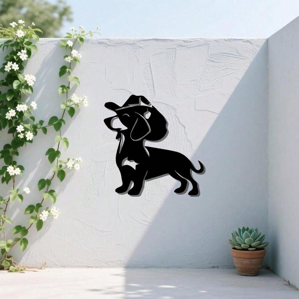 Personalized Metal Wall Art Dog Decor Christmas Halloween Gift