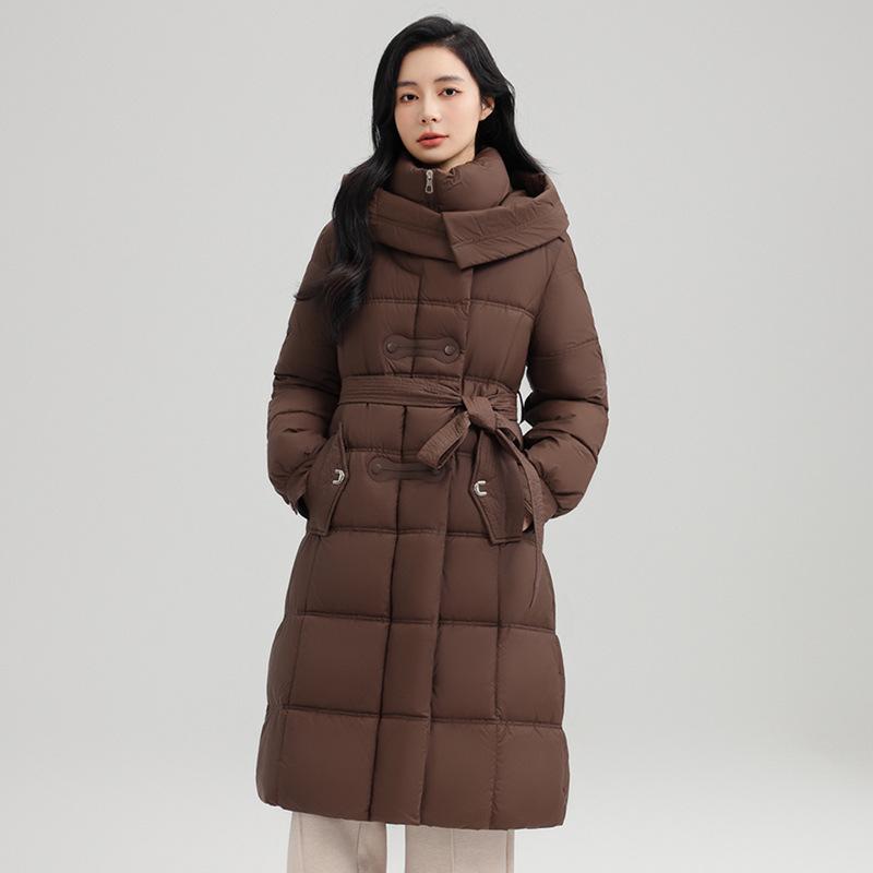 Cotton-padded Clothes Are Fashionable and Versatile, Long Belts Are Simple and Atmospheric, and Women's Jackets Are Warm. Cotton-padded Jackets