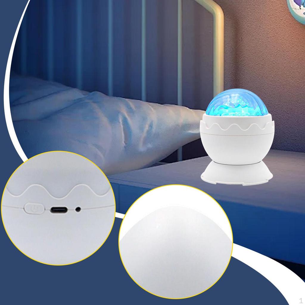 Atmosphere Lighting Gifts Color Changing Night Light Projection Lamp, for Bedroom Parties Holiday