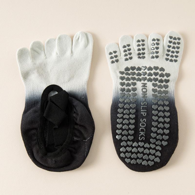 

2026 Women s Non-Slip Five-Finger Yoga & Pilates Toe Socks with Straps - Ideal for Spring/Summer Fitness & Dance One Size [Size 36-40]