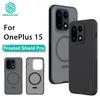 For OnePlus 15 Phone Case Nillkin Super Frosted Shield Pro Magnetic Hard PC+TPU Shell Shockproof Back Cover