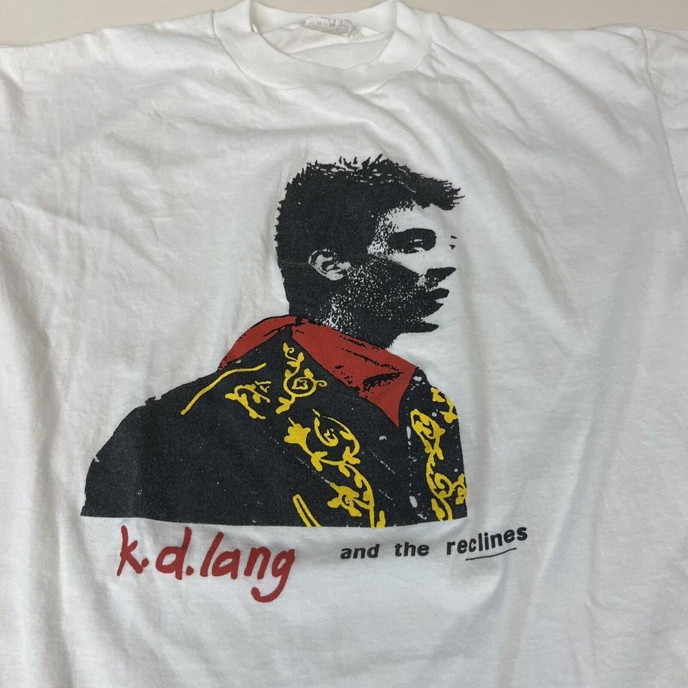 K.D. LANG & The RECLINES Unisex Cotton Classic T-shirt All Sizes BO613 Unisex T-Shirt XXL