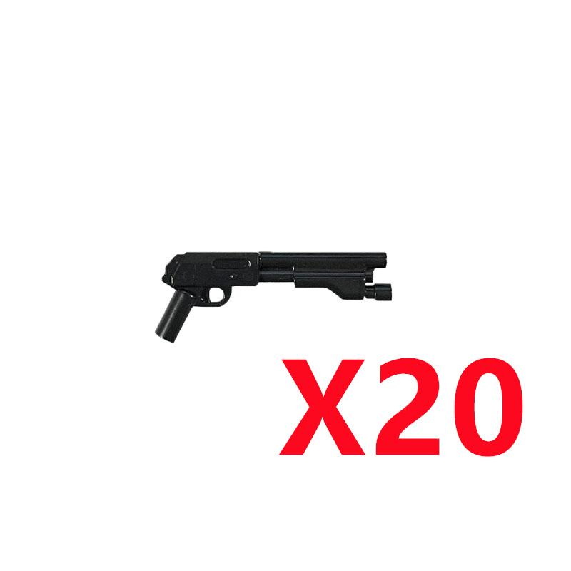 MOC War Building Blocks Movie Characters Soldier Weapons Accessories Rifle Heavy Demolition Pistol Mini Brick Gift Toy X018 DIY