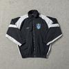 Corteiz Alcatraz Badge Patchwork Windbreaker Jacket Loose Fit Streetwear Unisex Lightweight Outerwear
